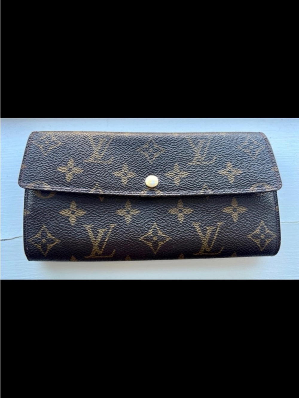 Louis Vuitton Portefeuille Sarah Monogram Long Wallet